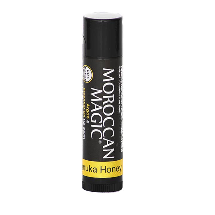 Organic Manuka Honey Lip Balm for wholesale by Moroccan Magic