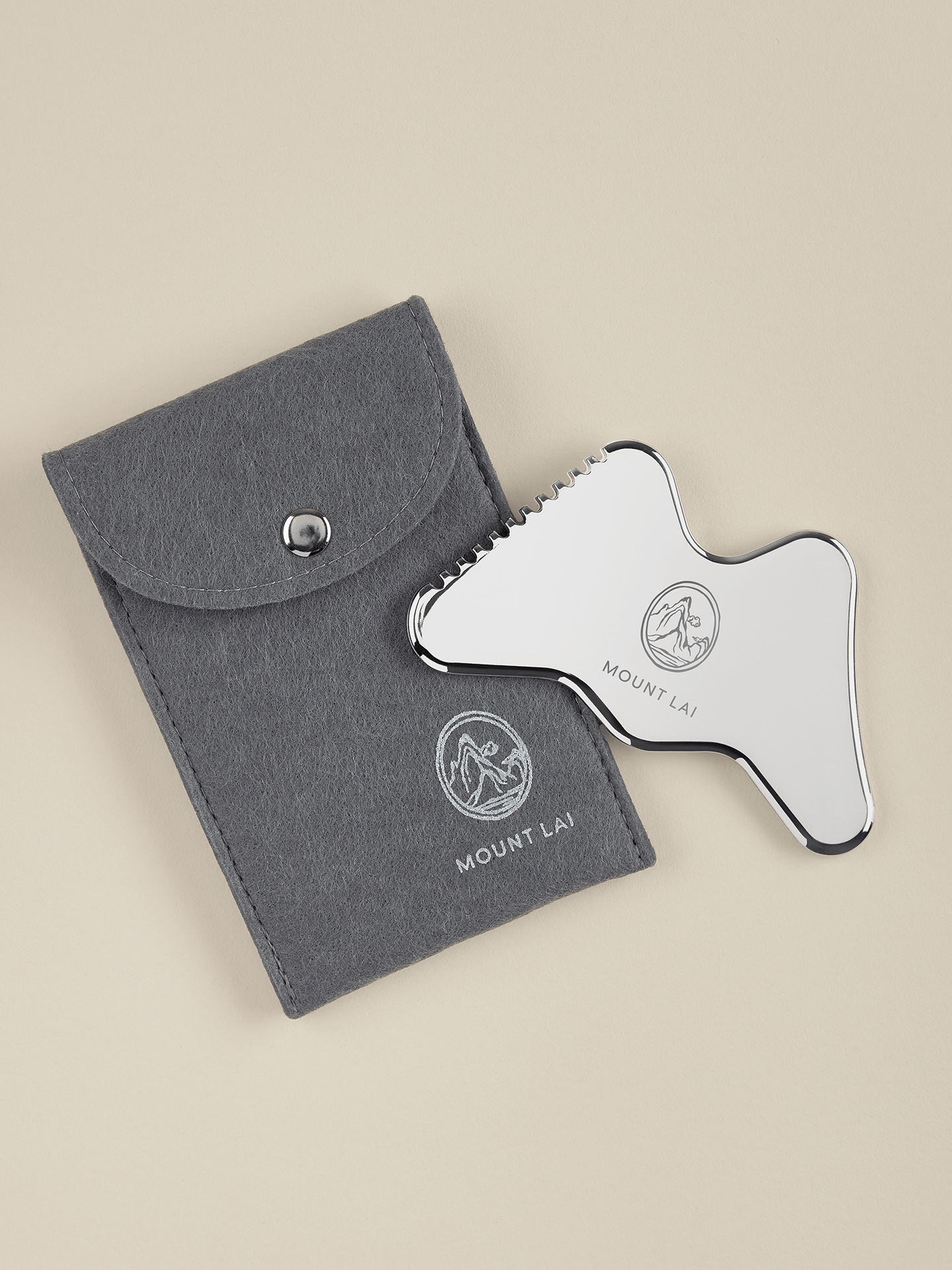 Mount Lai - Wholesale Gua Sha Tool - The Stainless Steel Gua Sha Contour Tool For Face & Body2