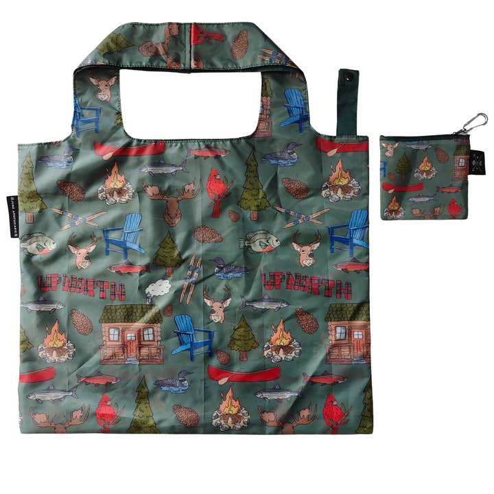 Icônes du sac réutilisable écologique Up North pour la vente par June Apothicarie