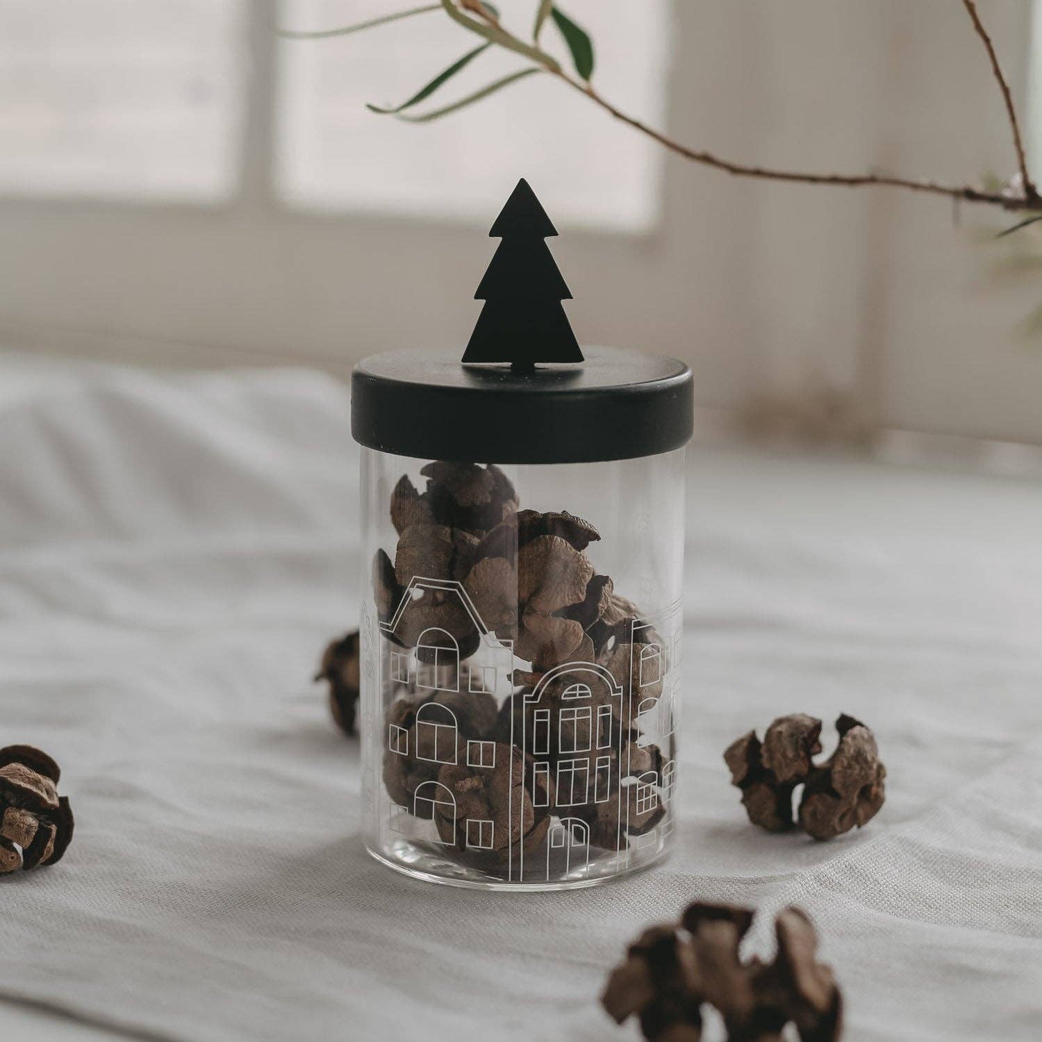 Eulenschnitt - Wholesale Jar - Metal lid fir mini storage jar (pack of 8 pieces)0