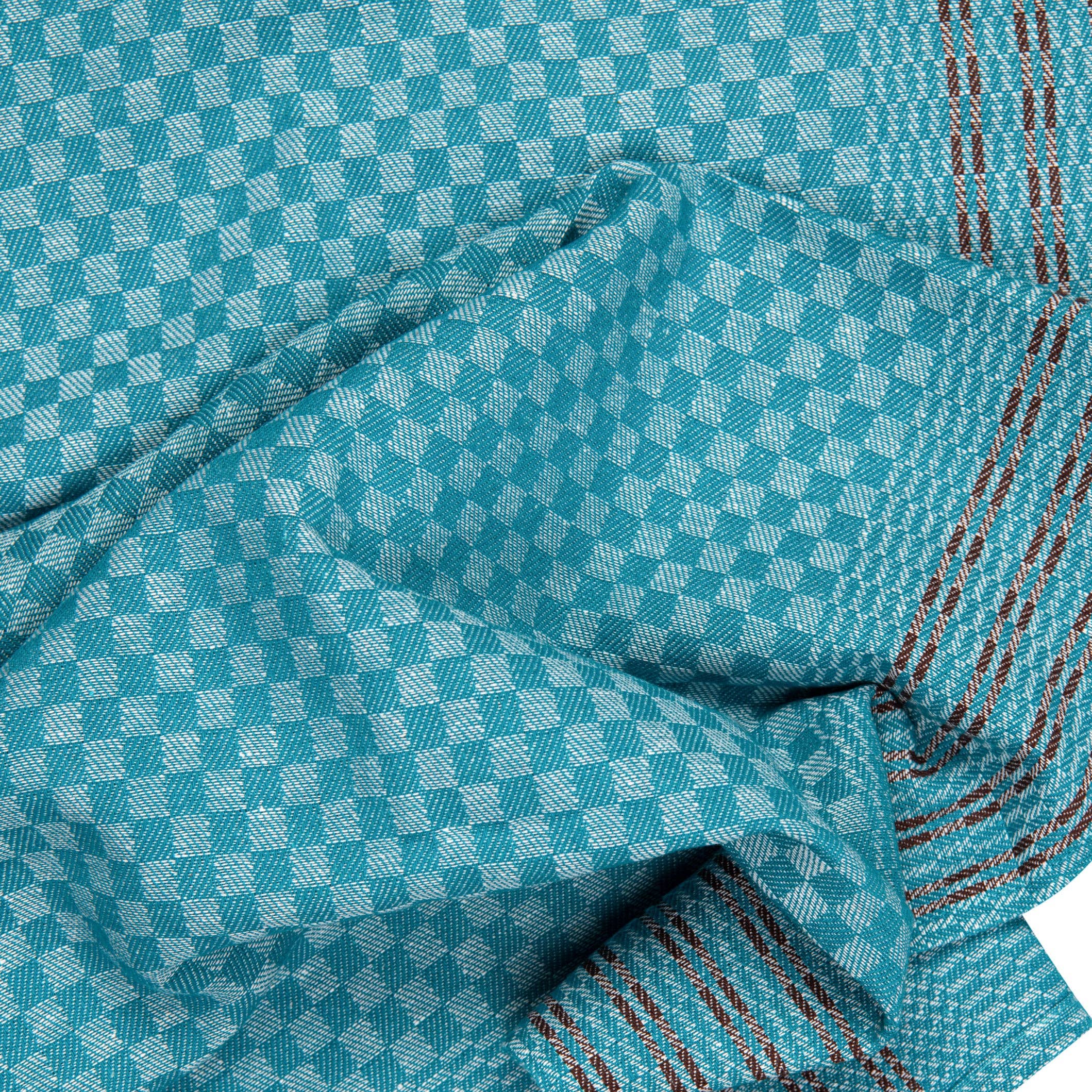 Grubentuch Beke-Marleen Hörmann UG - Venta al por mayor Paños de cocina - Tela Mining Cloth Petrol | Mocha0