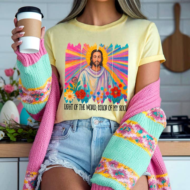 Ljuset av världen DTF-överföring för wholesale av K and M Designs