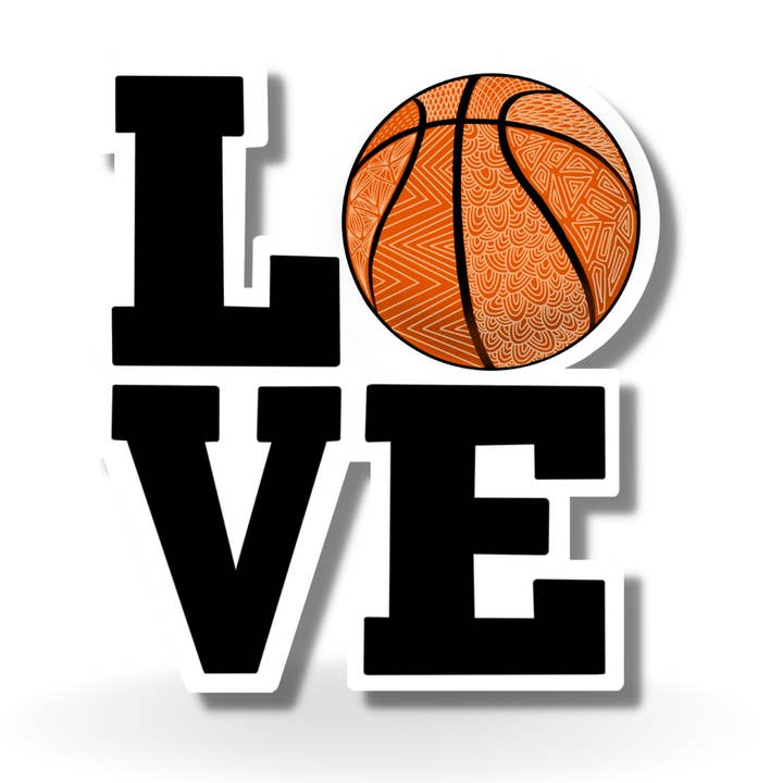Basketball Sticker, Hand-Drawn Waterproof, Vinyl, Sports and other Purchase Wholesale basketball water bottles. Free Returns & Net 60 Terms on Faire trending on Faire.