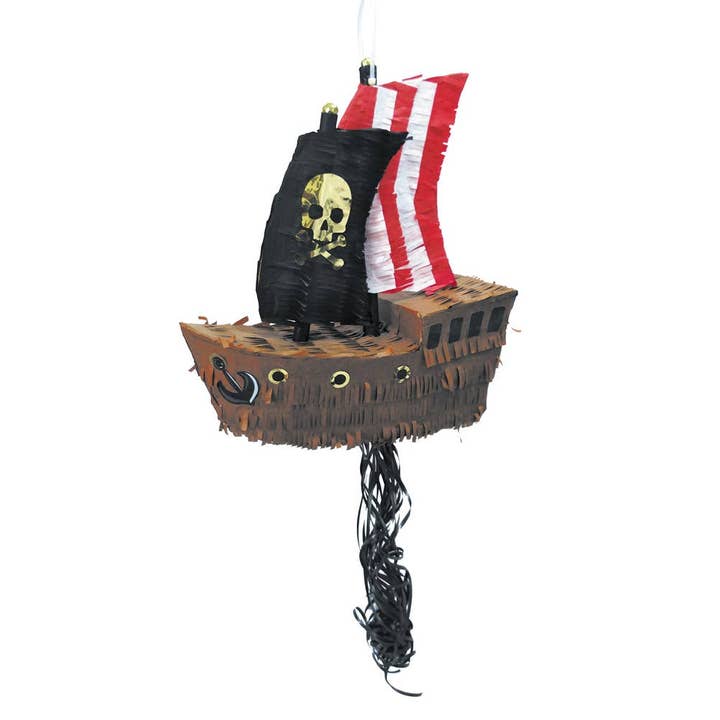 Piratenboot piñata voor wholesale door Tim&Puce Factory