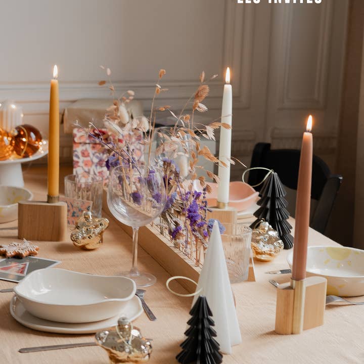 Gllu - Wholesale Tapered Candle/Candlestick - Artisanal candles1