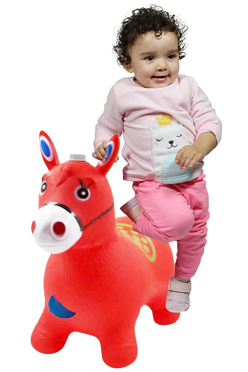 Cap Zone - Wholesale Inflatable Toy - Kids & Baby - Kids Jumbo Mix Animal Noise Making Hopper Toy4