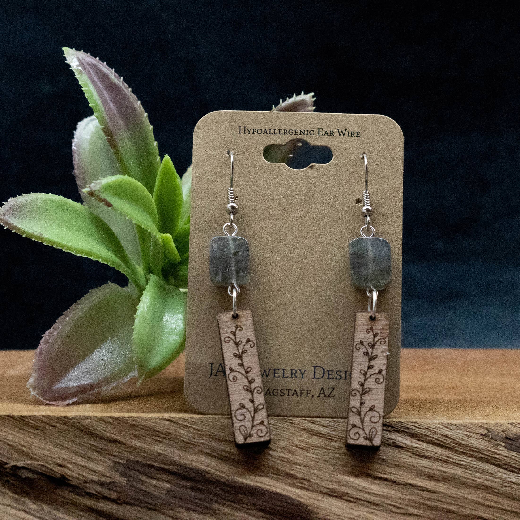 JAC Jewelry Designs - Wholesale Dangle Earrings - Louisa Vine Trapp Earrings1