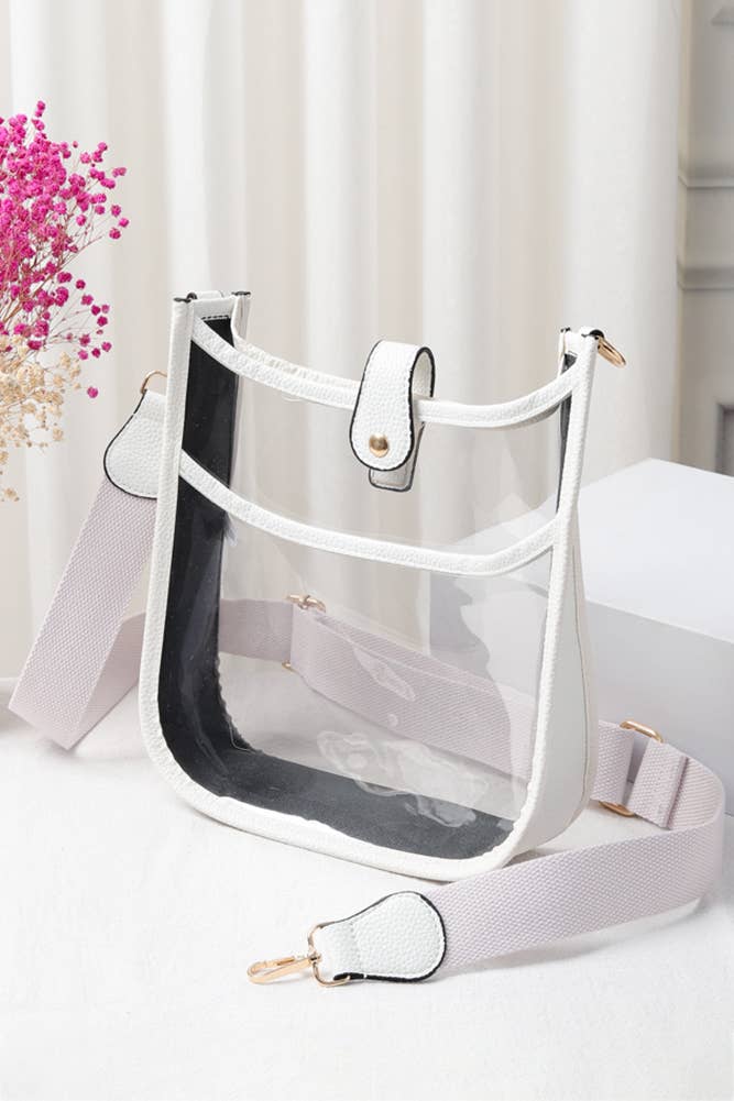 Hana – wholesale Crossbody bag – Women's – Clear Stadium Crossbody Bag12