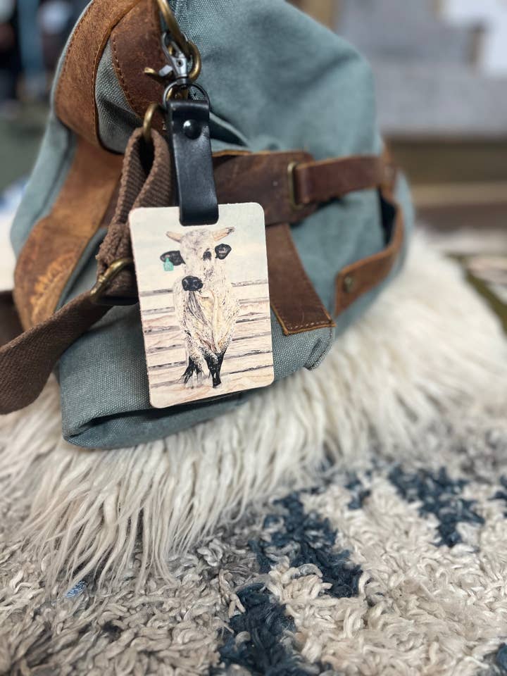 Leather Purse / Luggage Tags - Caddyshack for wholesale by DOLLY ESTELLE