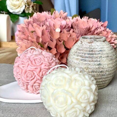 Crazy About Candles - Vendita all'ingrosso Candele regalo - Candela Profumata alla Rosa - Regalo di Lusso Artigianale Premium6