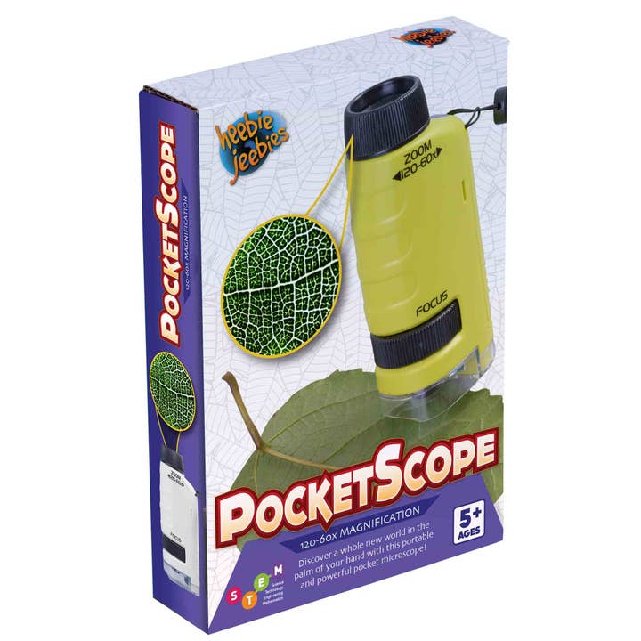 Heebie Jeebies - Wholesale Brain Game - Kids - PocketScope Scientific Tool