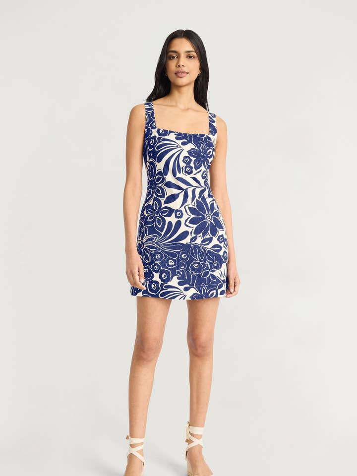 SQUARE NECK MINI DRESS for wholesale by Maggy London Group