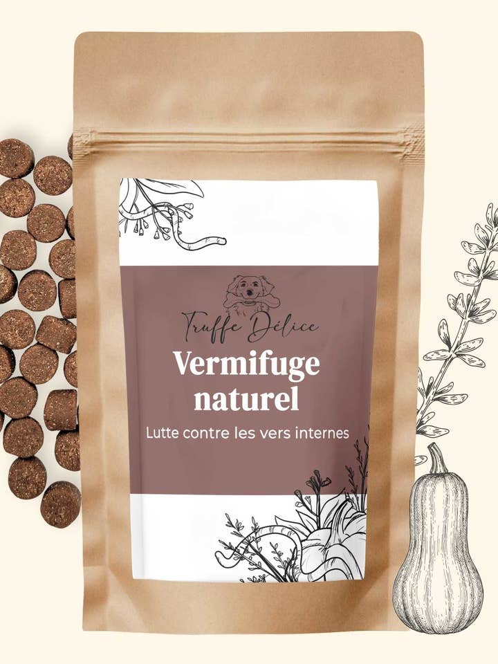 Vermifuge pour chien pour la vente par Truffe Délice