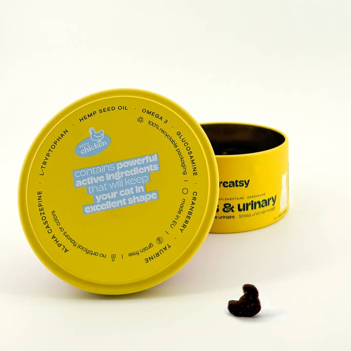 Treatsy - Wholesale Pet Supplement - Cat - Cat Stress & Urinary Supplement | Vet recommended | Fish & C1