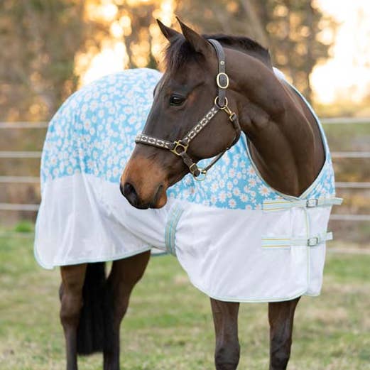 TuffRider Comfy Plus Daisy Print Fly Sheet for wholesale by JPC Equestrian