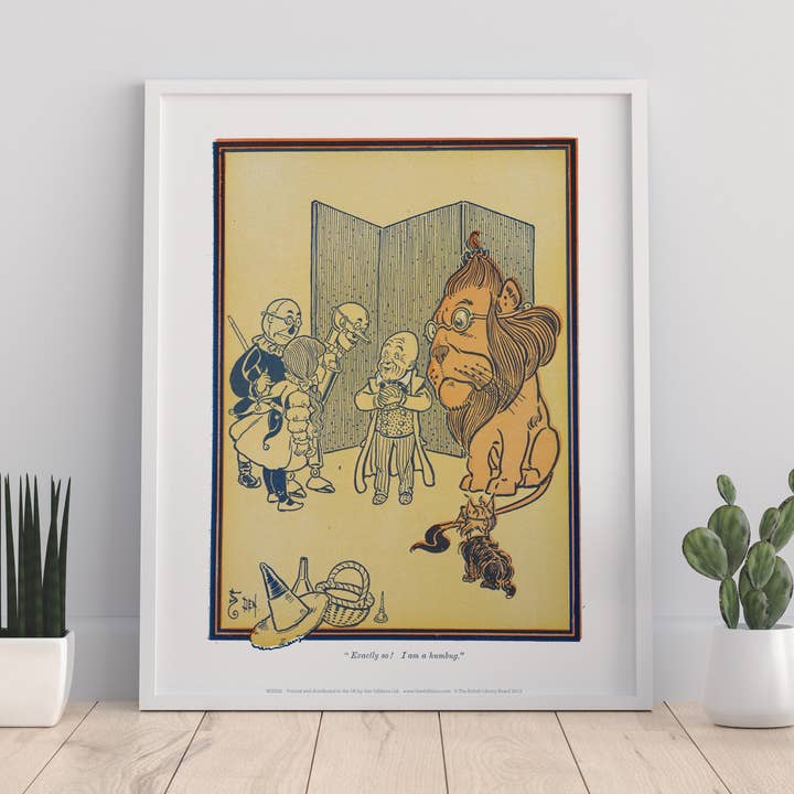 O Mágico de Oz exatamente assim! Impressão artística I Am Humbug por atacado de Star Editions