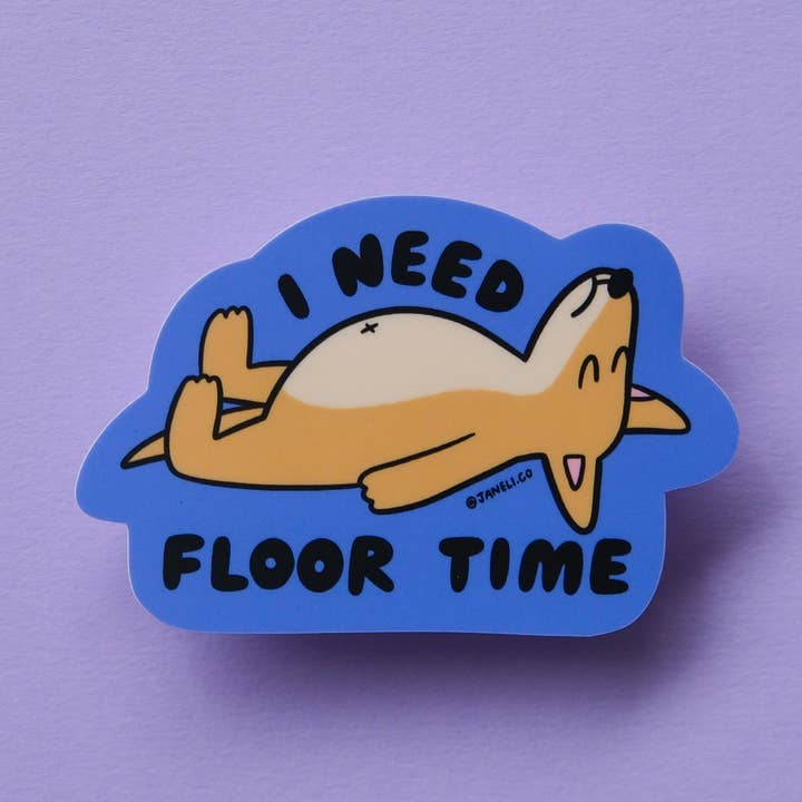 Necesito una pegatina de tiempo en el suelo. para venta al por mayor de JaneLi.Co