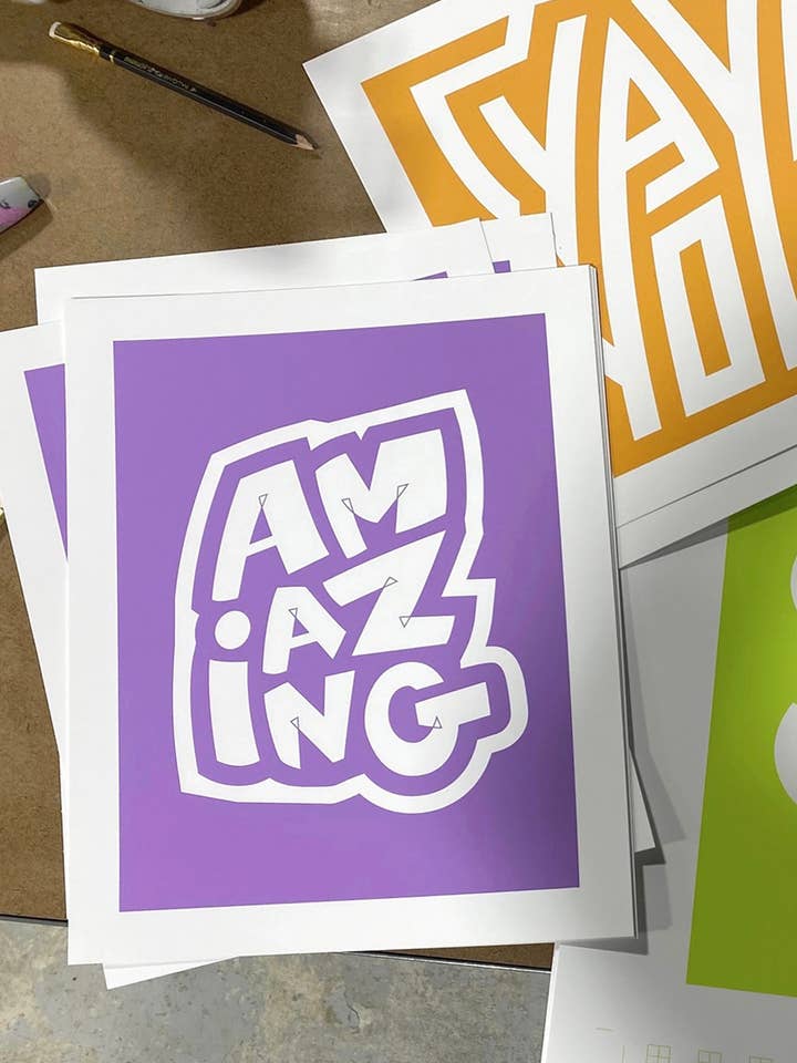 Impressão de ecrã incrível (11x14) por atacado de happyhealthyhumans