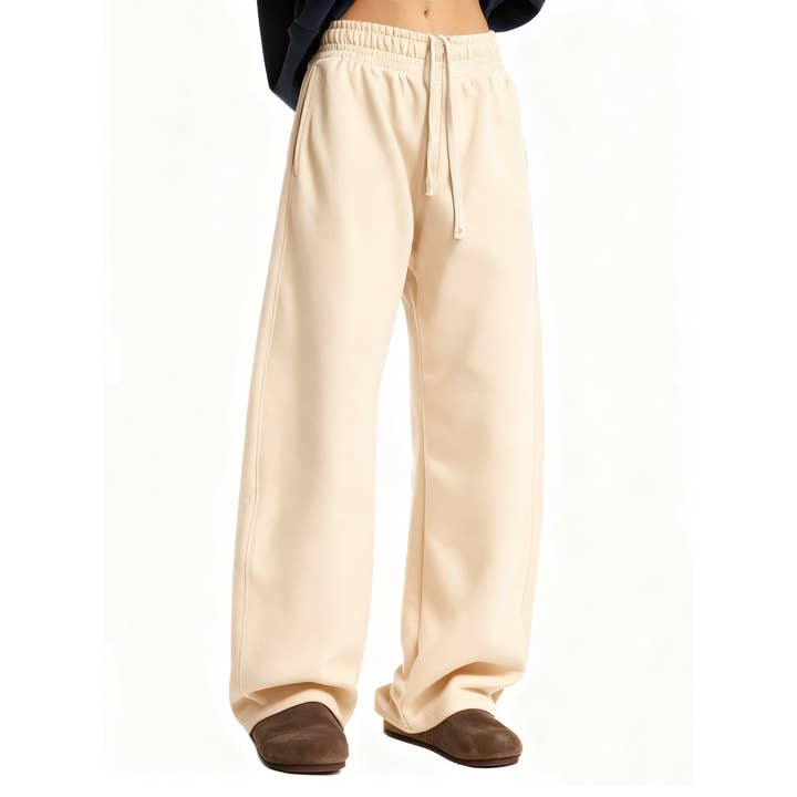 Sodalemon - Wholesale Lounge Sweatpants/Joggers - Women's - Unisex Thermal Fleece Drawstring Casual Jogger Pants2