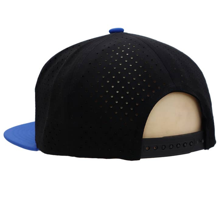 Cap Zone - Wholesale Trucker Hat - Unisex - Two Tone 7 Panel Digital Punch Perforated Snapback11