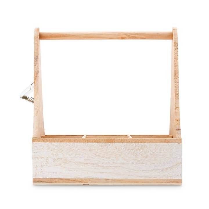 Weddingstar Inc. - Wholesale Bottle/wine opener - Wooden Bottle Caddy with Opener1