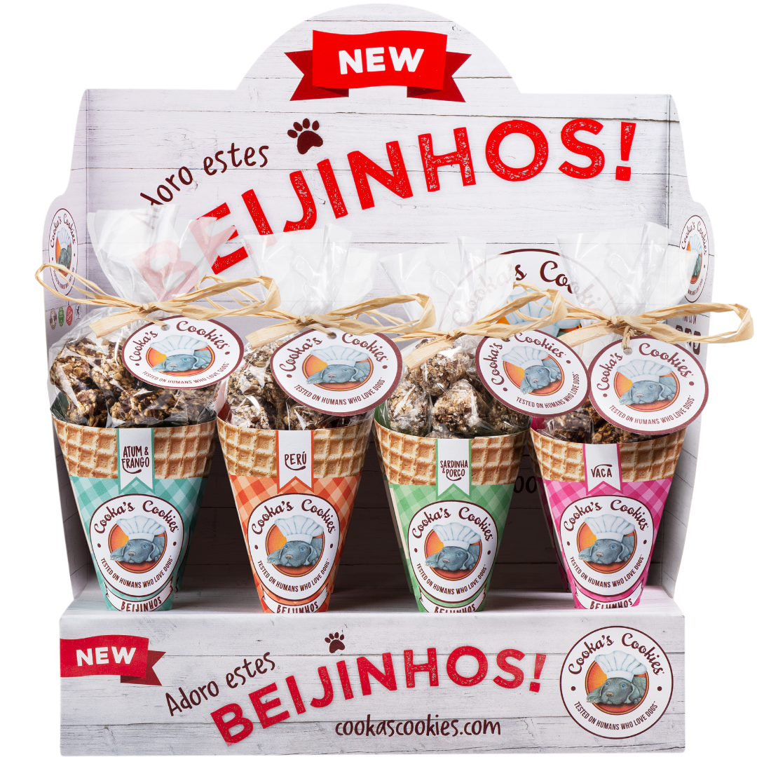 Belpharmed bv: Cooka's Cookies & Sensidog - Wholesale Hondenkoekjes - Hond - Beijinhos - Knapperige en Natuurlijke Hondenkoekjes met Kip en Tonijn6