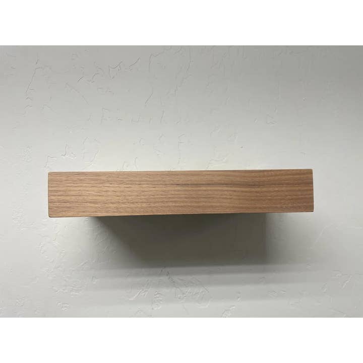 Finished Walnut Floating Shelves for wholesale by Larkul