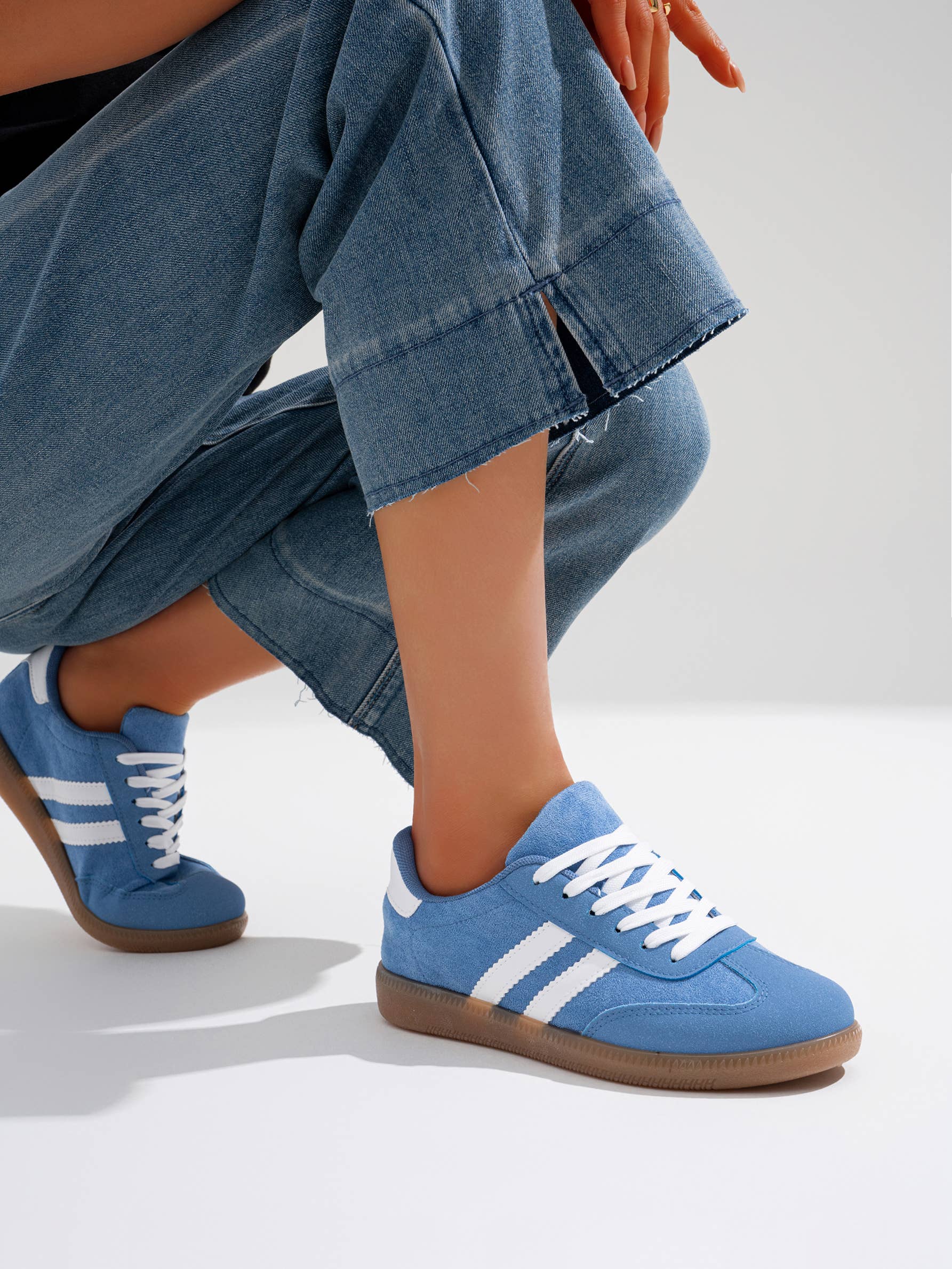 CEREZA - Vente Baskets tendance – femme - Espadrilles décontractées rétro pour femmes1