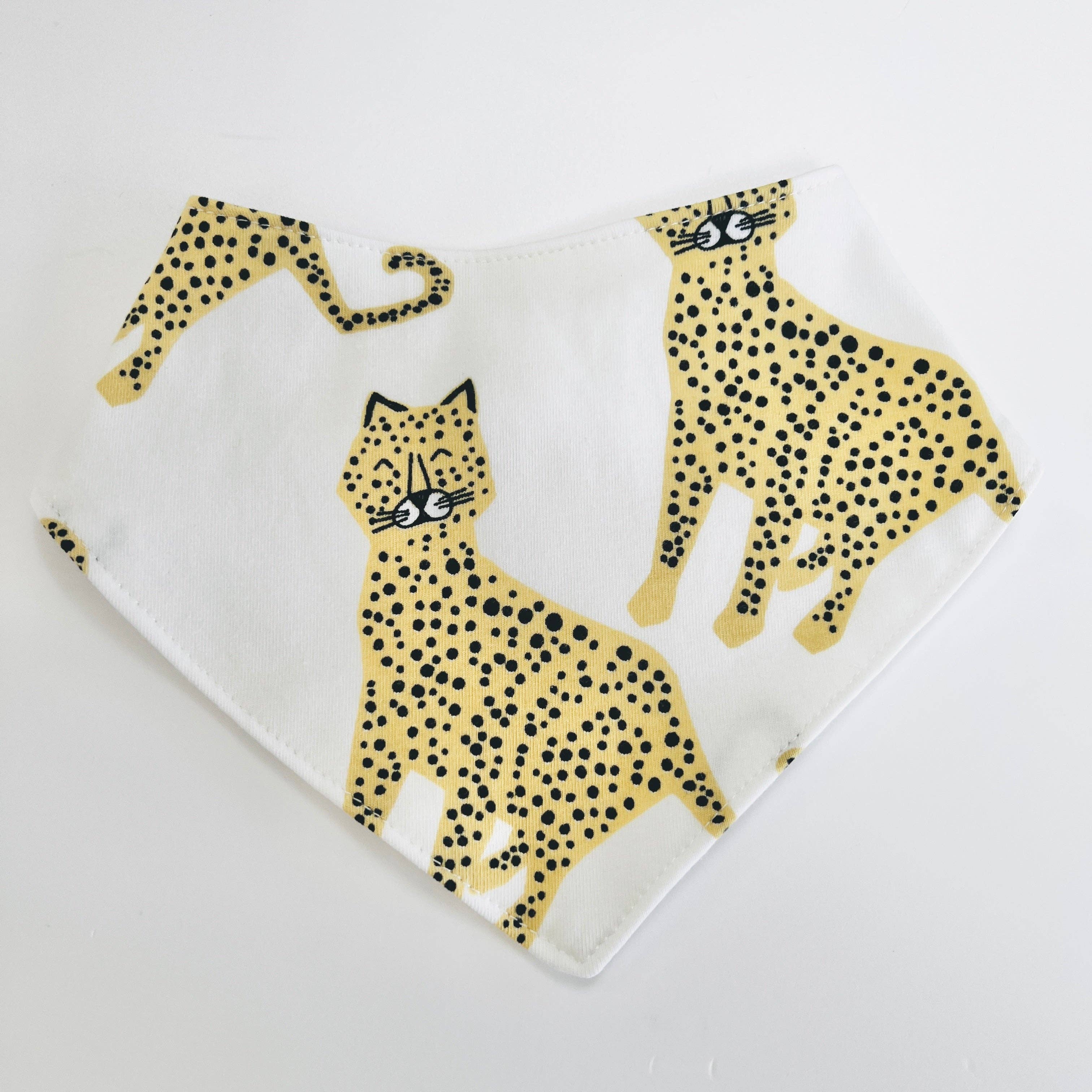 Eddie & Bee - Wholesale Jumpsuit - Baby - Eddie & Bee organic cotton Baby sleep suit  in Cream " Happy Leopards " print.3