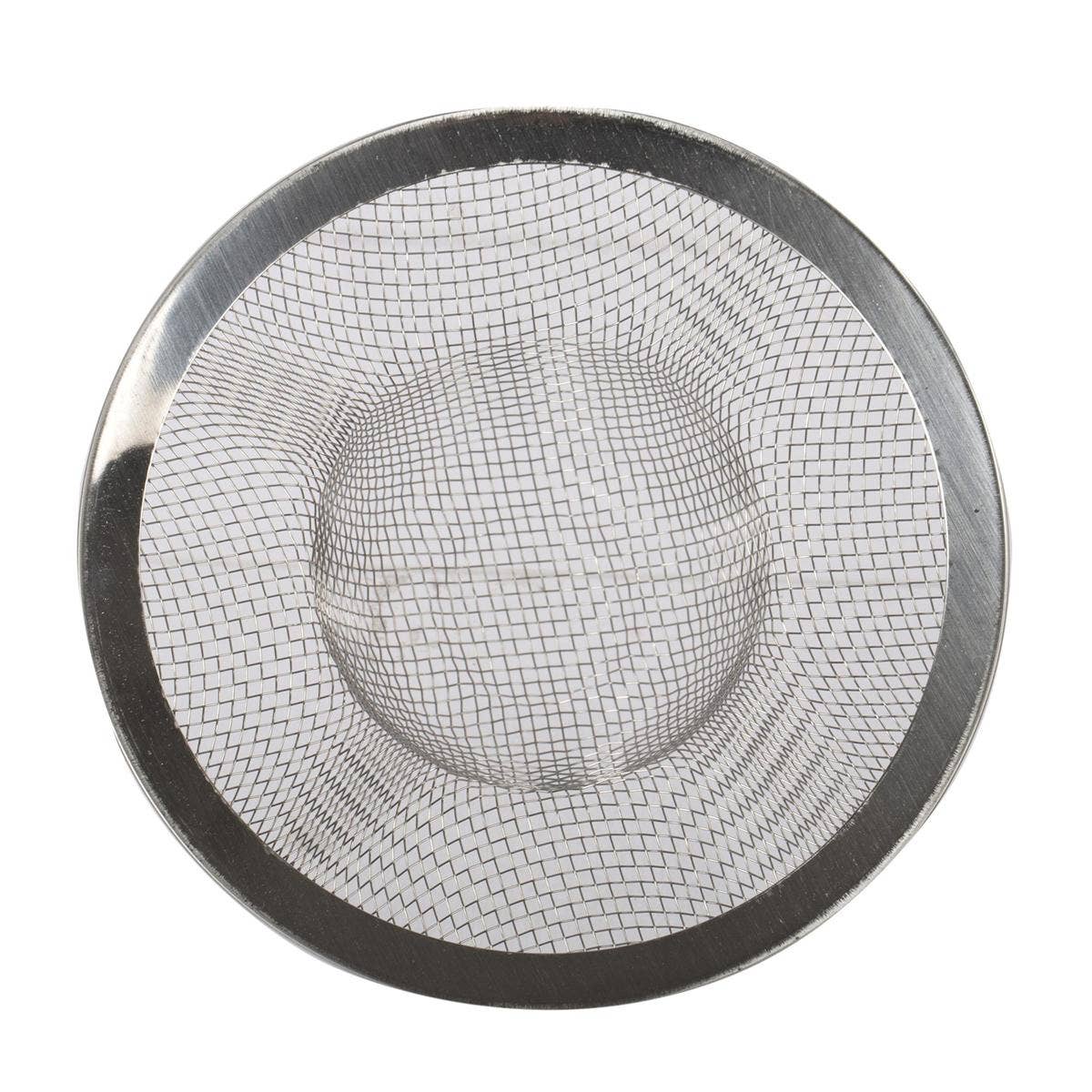 Luciano Gourmet - Vente Filtre/bouchon d'évier - Crépine d'évier en acier inoxydable Luciano 4,375 pouces1