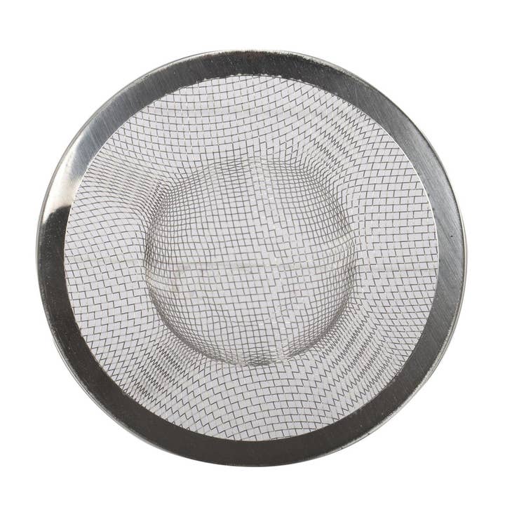 Luciano Gourmet - Vente Filtre/bouchon d'évier - Crépine d'évier en acier inoxydable Luciano 4,375 pouces1