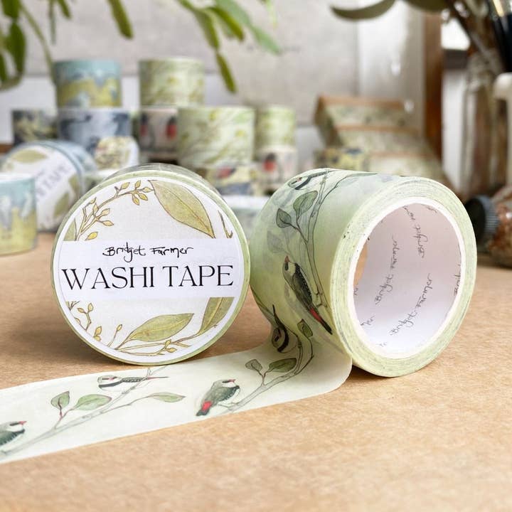 Bridget Farmer Printmaker - Wholesale Washi tape - Diamond Firetails Washi (30mm)2