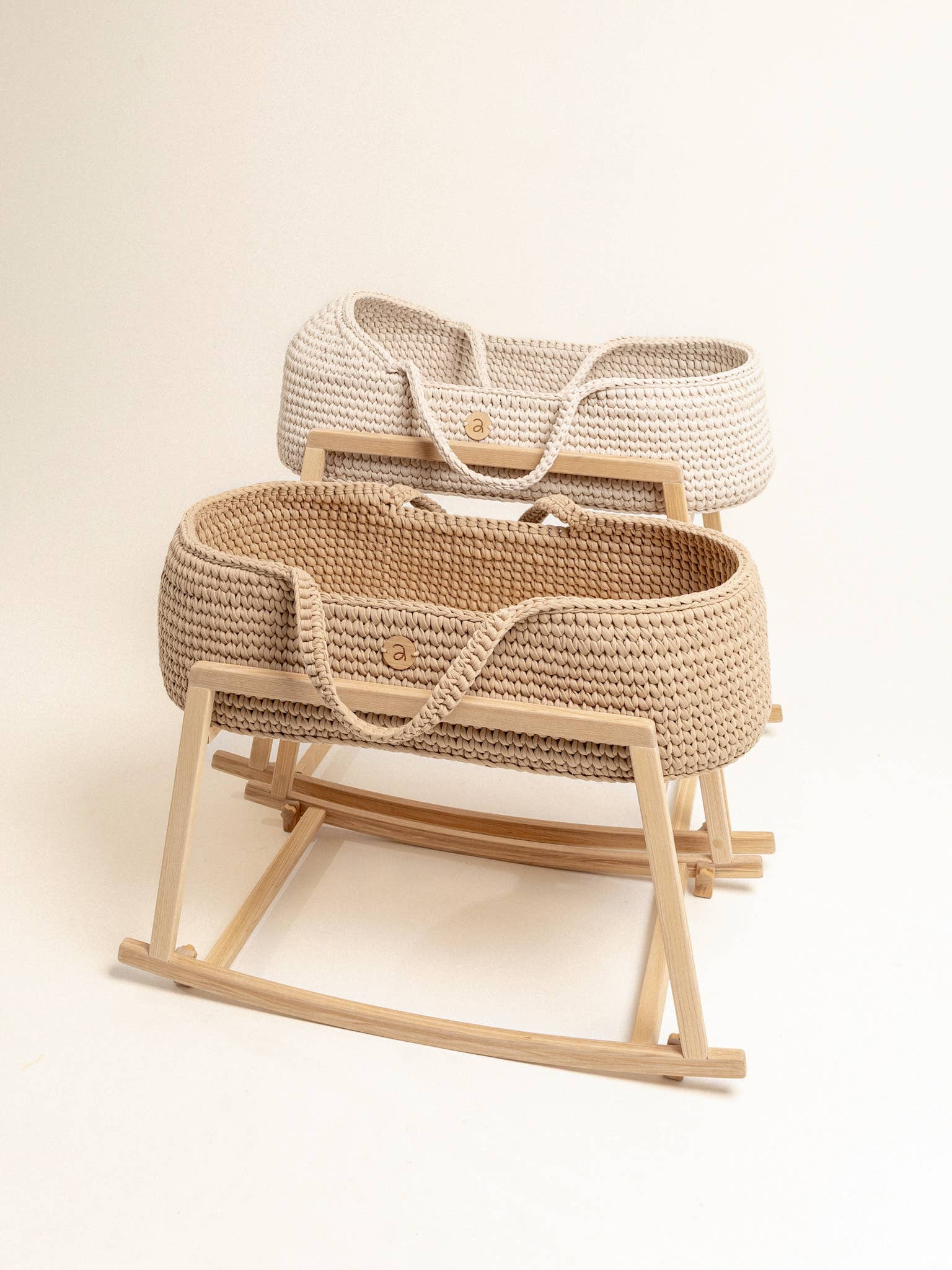 ANZY HOME - Wholesale Bassinet - Baby - Knitted Baby Moses Basket Standard Size New Model8