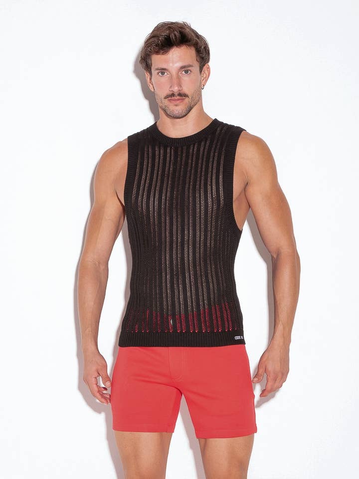 7002-02_TAMPO DE TANQUE DE MALHA PRETA por atacado de CODE 22