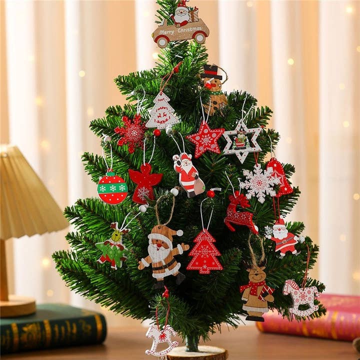 Cartoon Pendant With Wooden Box Packaging for wholesale by ShieldChic