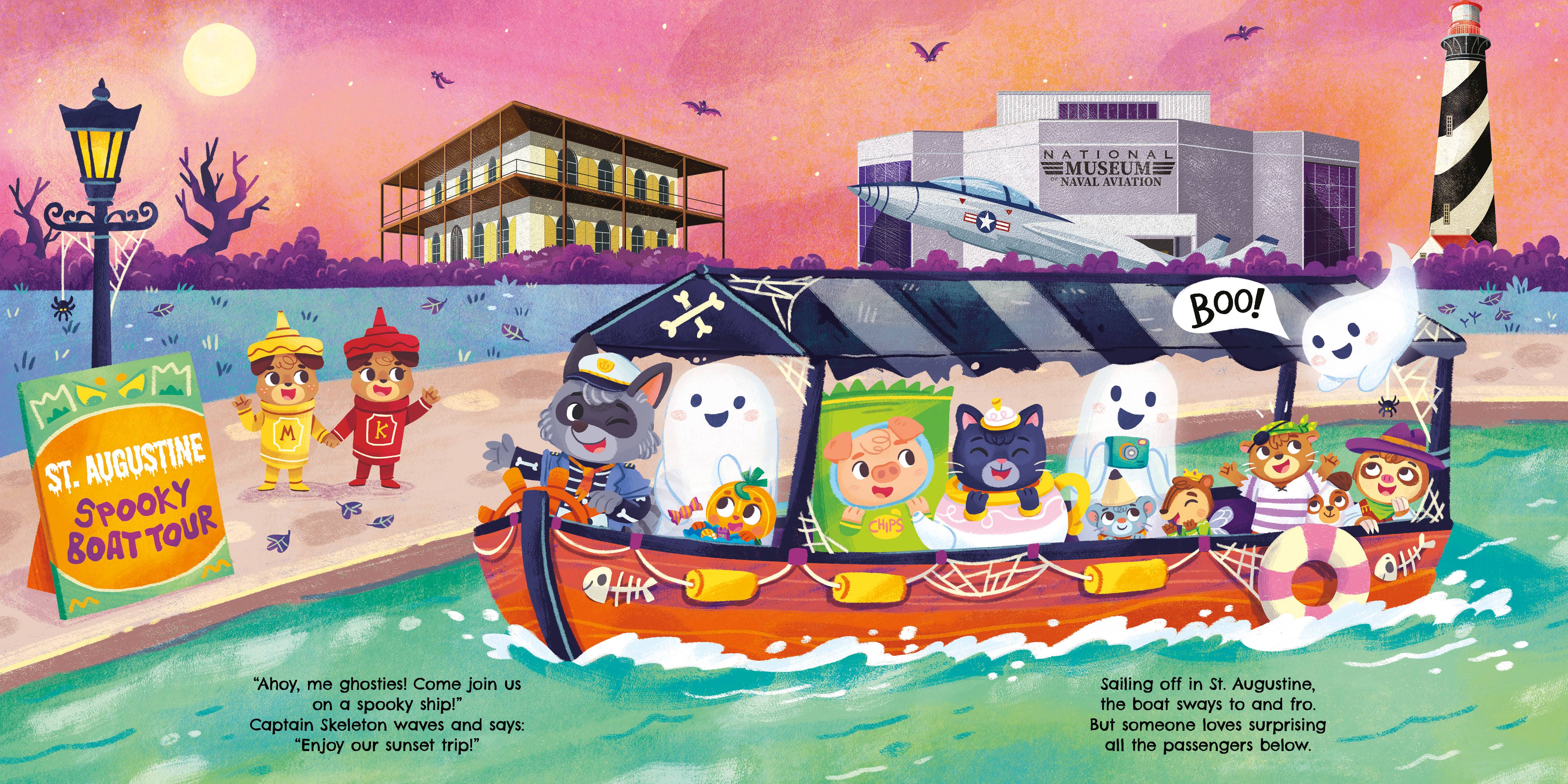 Sourcebooks - Wholesale Preschool Book (3-5) - Haunted Ghost Tour in Florida2