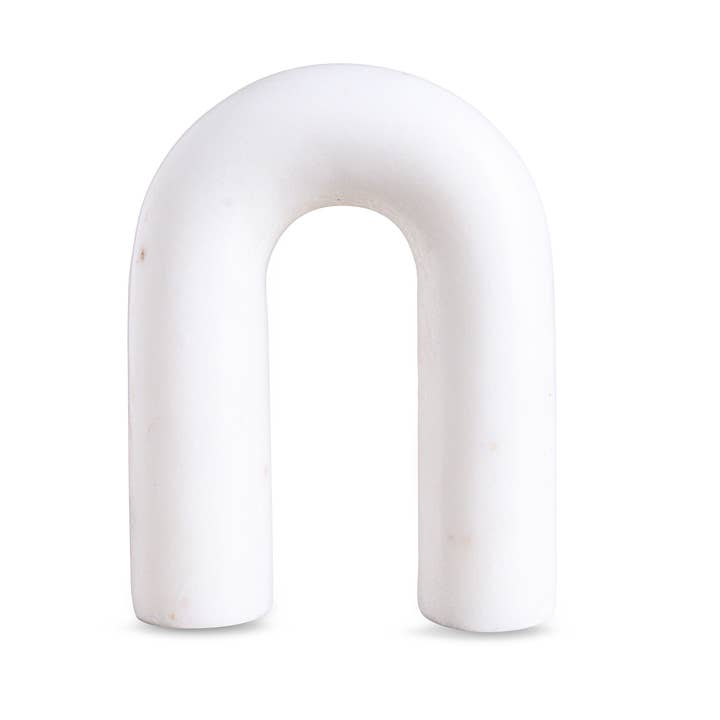 BIDKhome - Wholesale Decorative Figurine - Sm. White Marble Arch Figurine