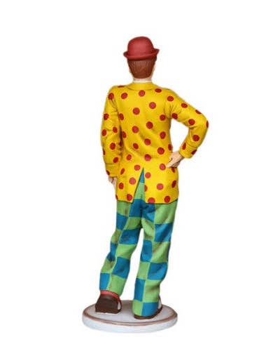 LM Treasures - Wholesale Costume - Unisex - Circus Clown Standing Life Size Statue