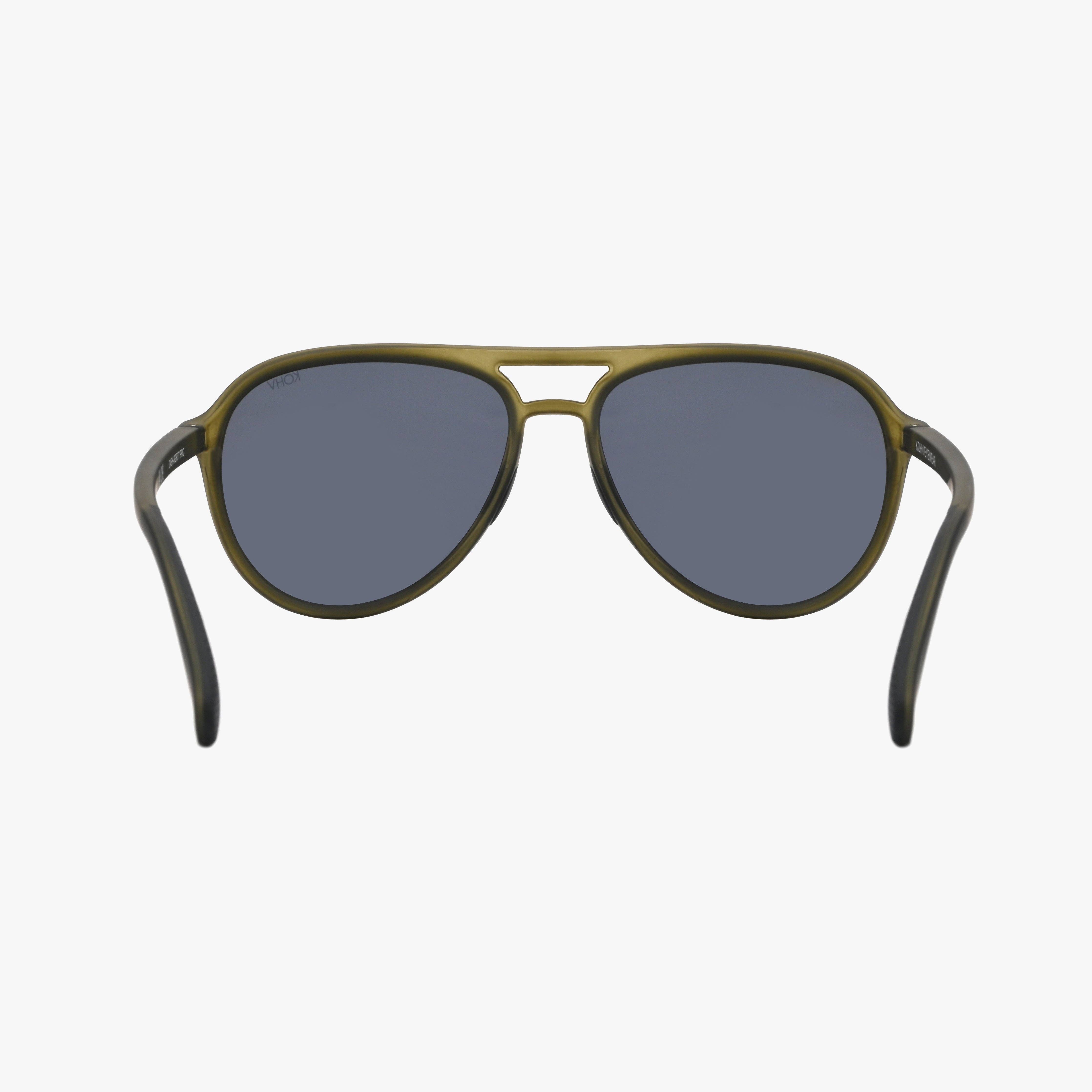 Kohv Eyewear - Vente Lunettes de soleil – unisexe - Lunettes de soleil aviateur en caoutchouc souple actif polarisé DASH ASPEN3