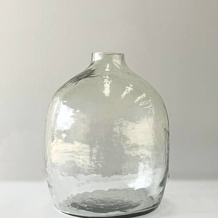 Creative Women - Wholesale Vase - HEBRON HANDBLOWN HAMMERED GLASS VASES
