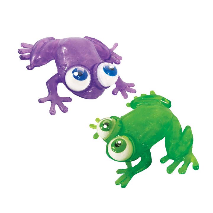 Deluxebase - Wholesale Squishy Toy - Kids & Baby - Wobble Eyes - Frog Squeeze Toy