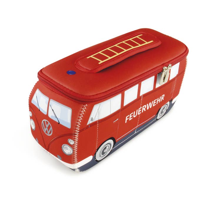 VW Bus Travel Office Outdoor Toiletry Bag – Fire Engine(L) for wholesale by VW Collection by BRISA