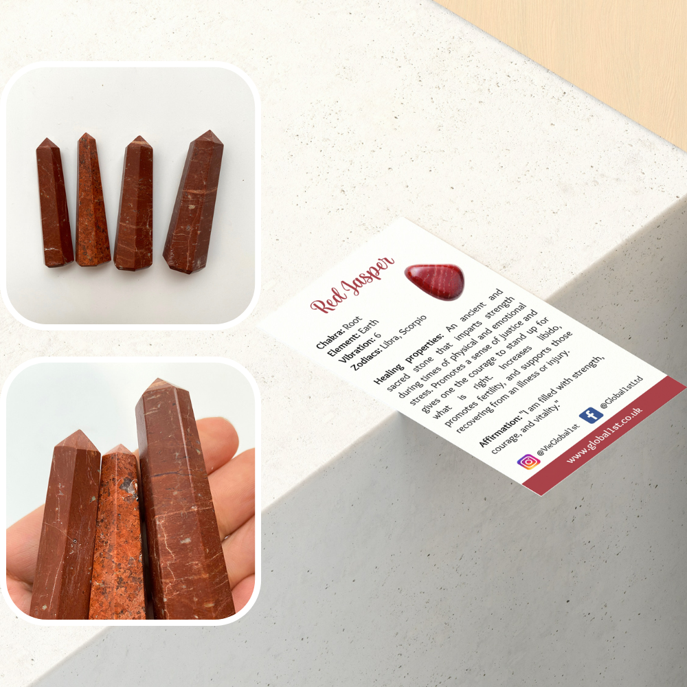 VIE - Vendita all'ingrosso Pietra/cristallo spirituale - Piccola torre obelisco 5-7 cm27