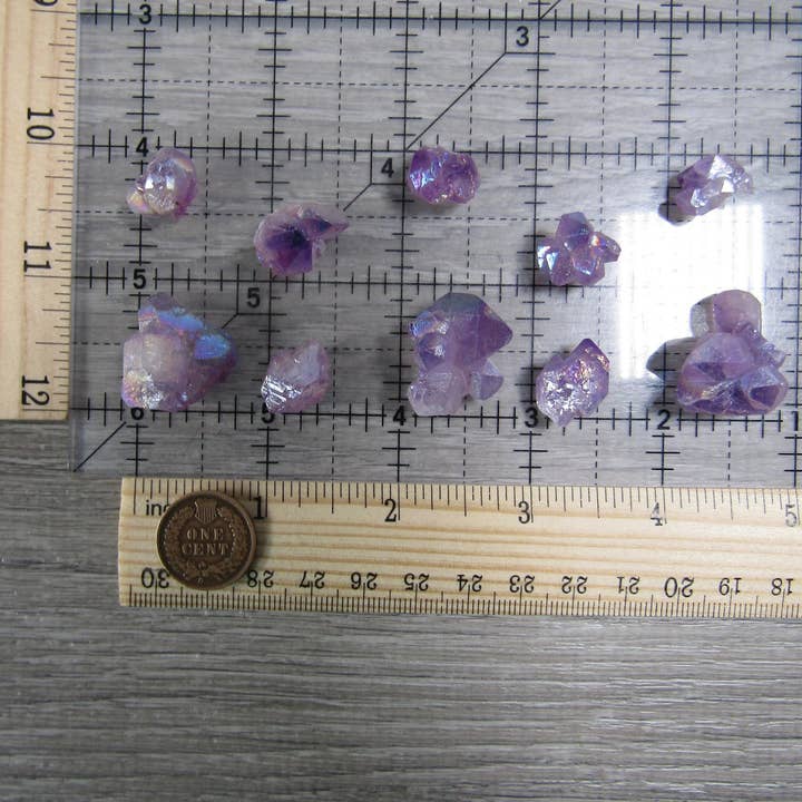 Keystone Crystals - Wholesale Spiritual Stone/Crystal - Transformation Aura Amethyst Sold by the 1 Pound Bag