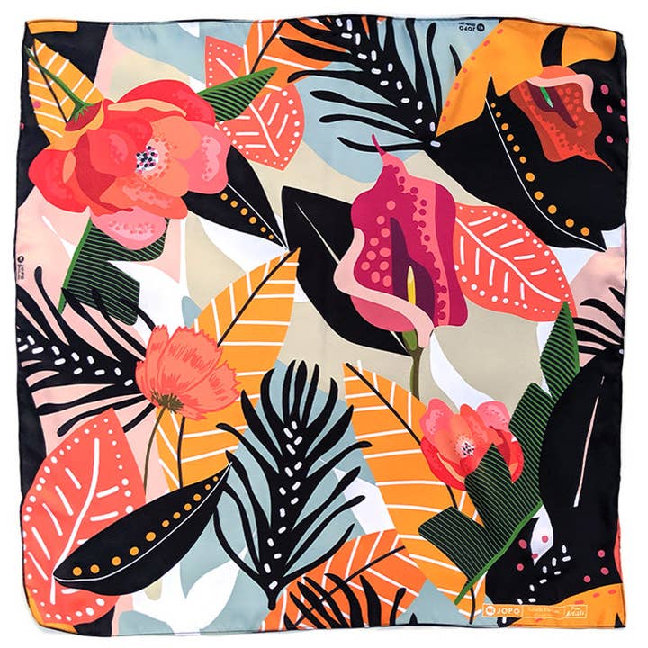 Spring XL Silk Scarf for wholesale by Hello Jopo Eu