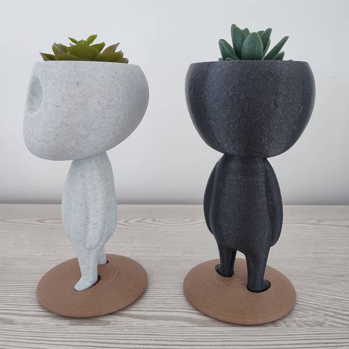 3DROOTS - Wholesale Plant Pot - Kodama standing planter - Home and garden decoration11