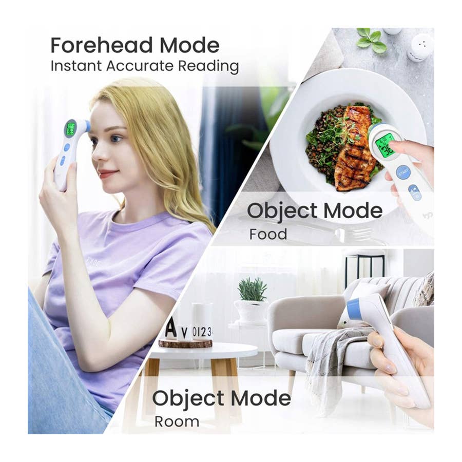 Trio Trading - Wholesale Thermometer - Non Contact Forehead Digital Thermometer Easy Use & Carry3
