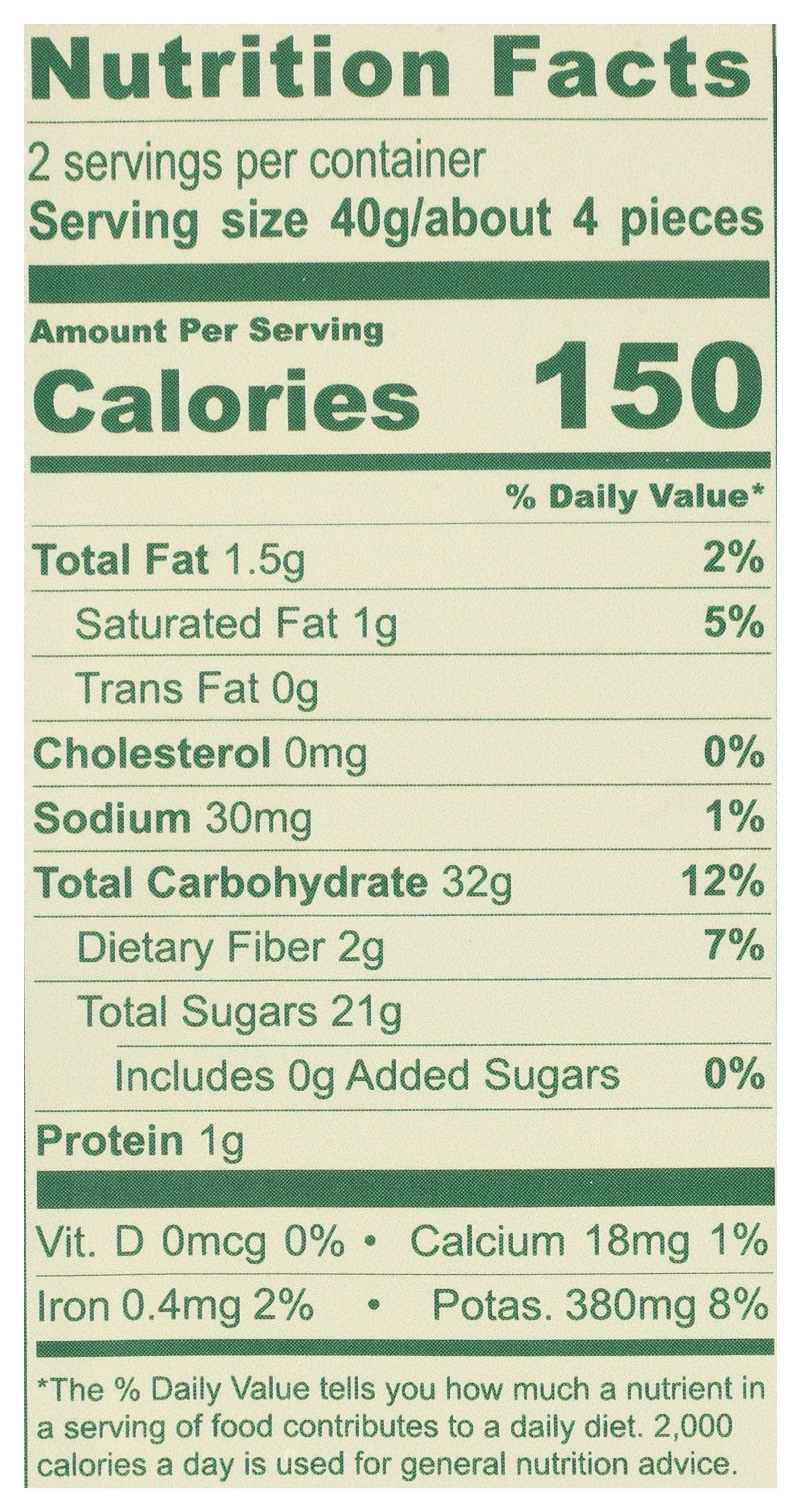 Everyday Supply Co - Wholesale Dried/Dehydrated Fruit - SOLELY MANGO CACAO DRIED STRIPS - Case of 82