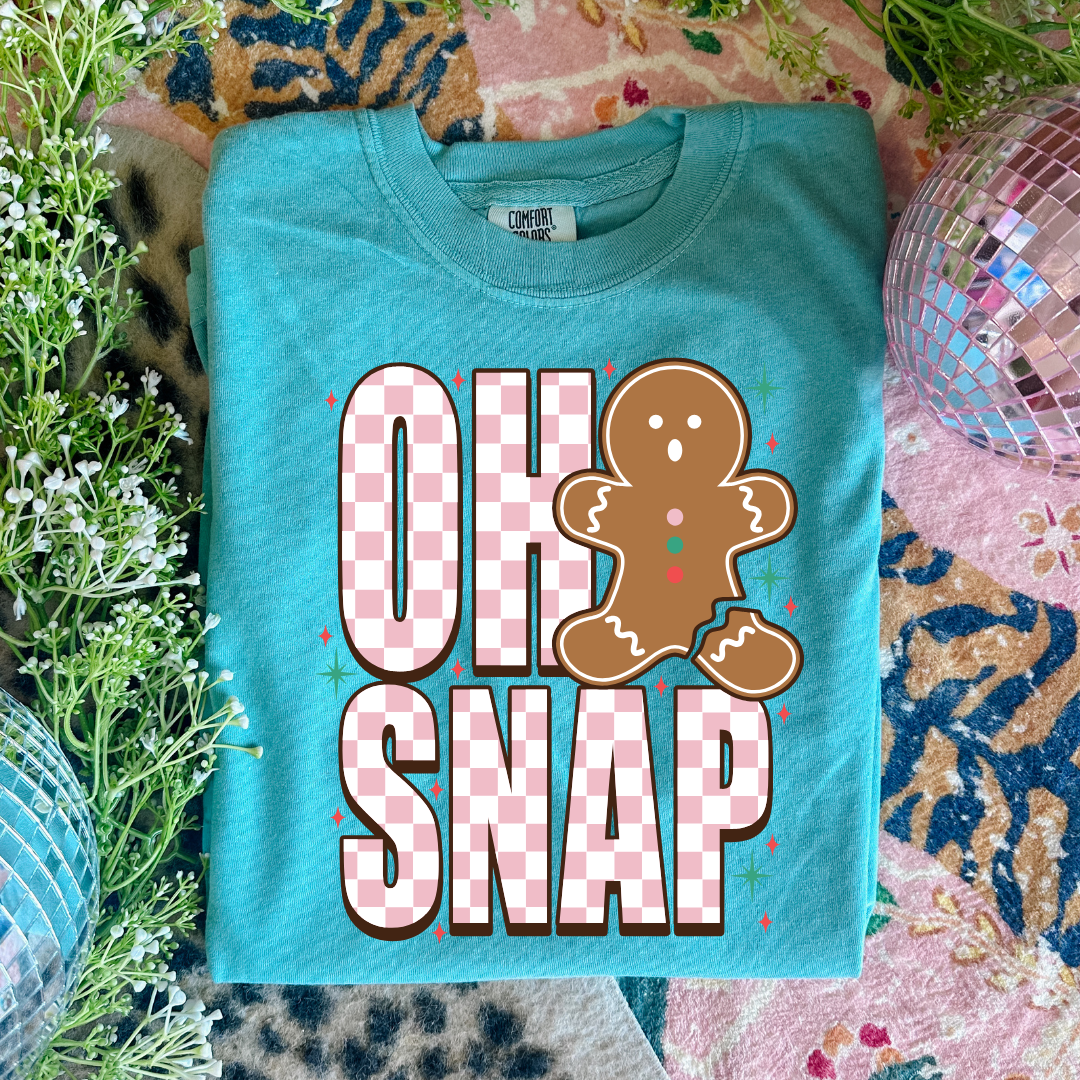  Chalky Mint Oh Snap! Graphic Tee for wholesale on Faire0