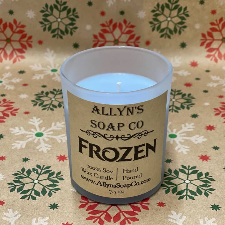 Allyn’s Soap Co. - Wholesale Jar/Filled Candle - Frozen Soy Wax Candle